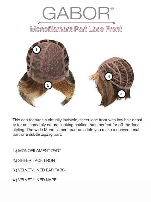 Accessories_Gabor_Wigs Hairpieces Everyday Elegant | Synthetic Lace Front Wig (Mono Part)