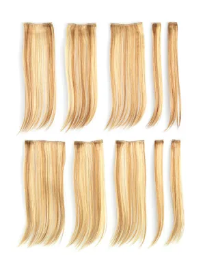 Accessories_Hairdo_Wigs 20" HUMAN HAIR EXTENSION 10 PIECES