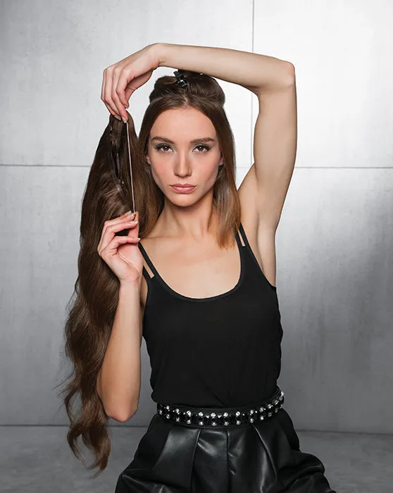 Accessories_Hairdo_Wigs 20" invisible extensions halo human hair