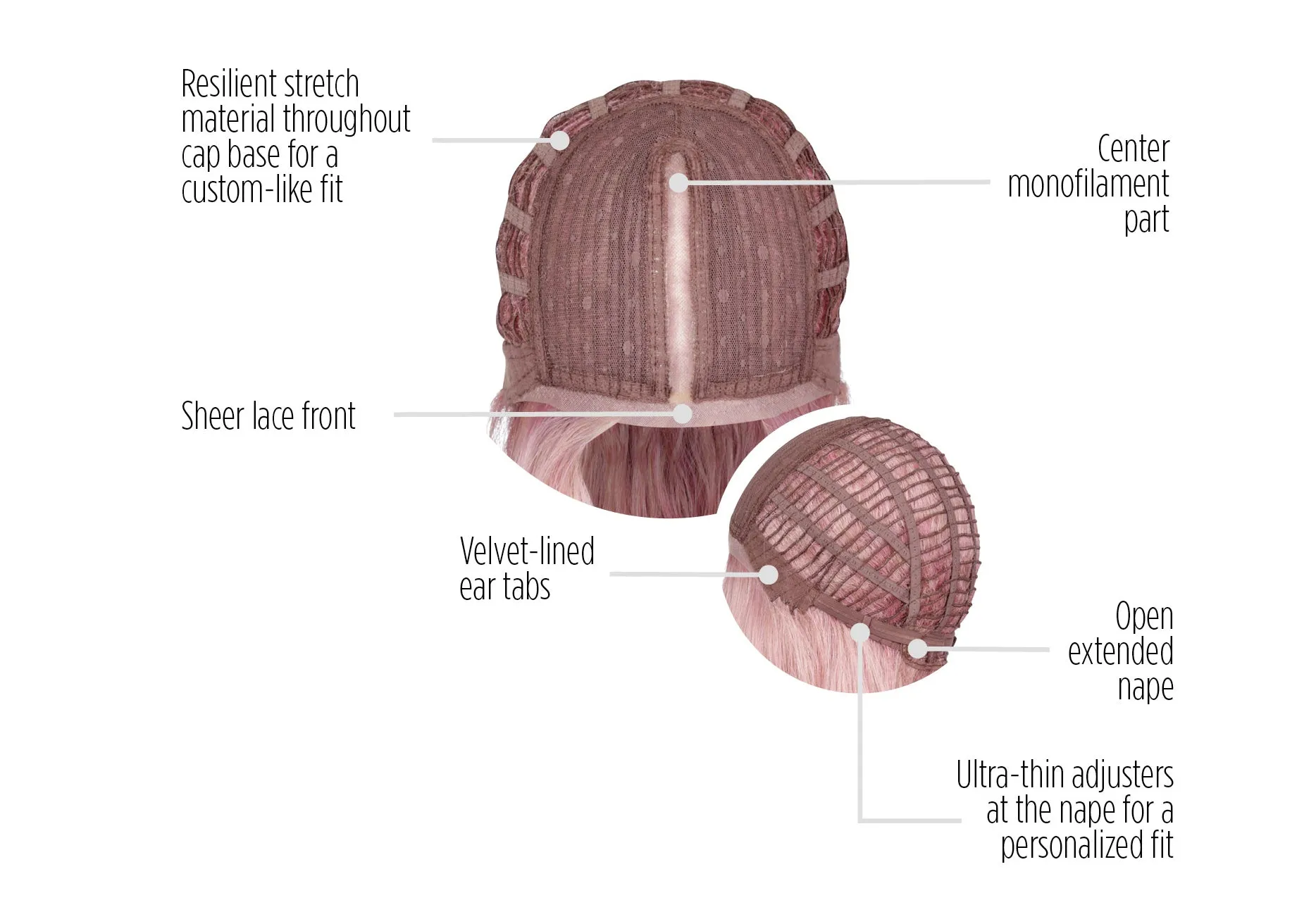 Accessories_Hairdo_Wigs lavender frose