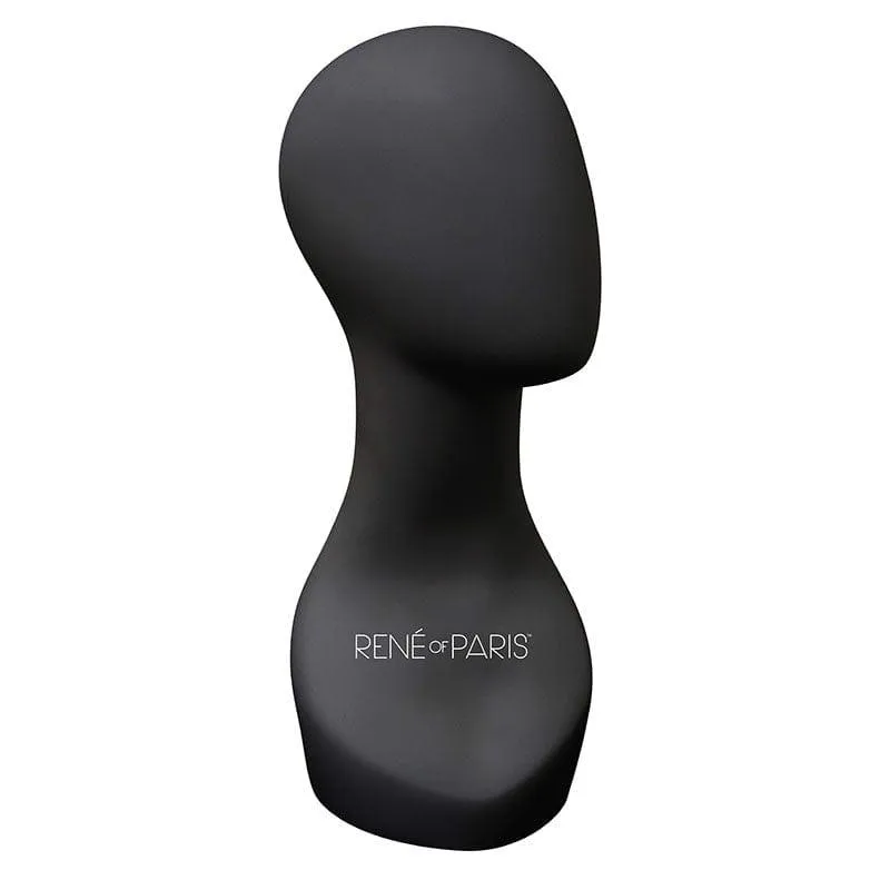 Accessories_Rene Of Paris_Wigs 18" Black Mannequin w/ Logo by Rene of Paris