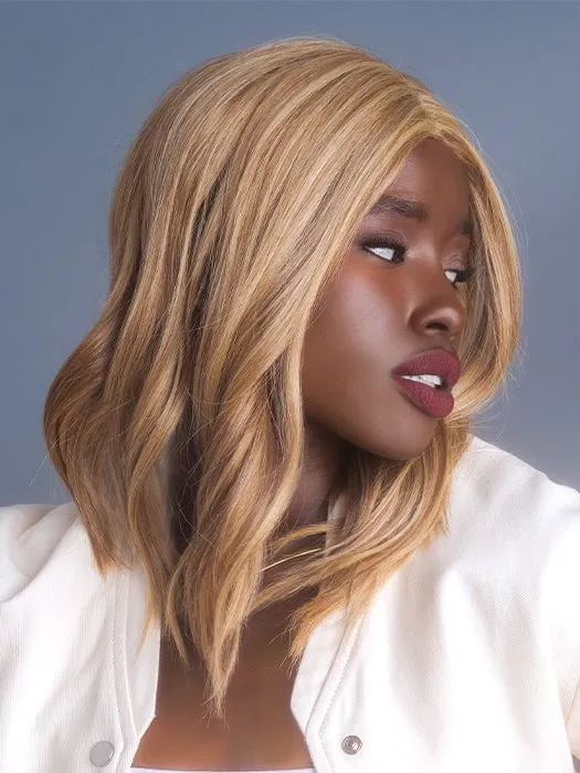 Accessories_Rene Of Paris_Wigs Hairpieces High Heat Mid Wavy Topper | Synthetic Hair Topper (Lace Part)