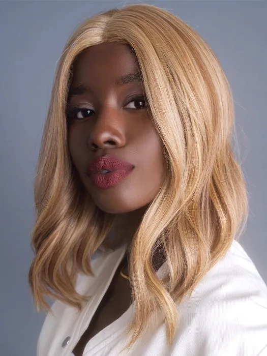 Accessories_Rene Of Paris_Wigs Hairpieces High Heat Mid Wavy Topper | Synthetic Hair Topper (Lace Part)