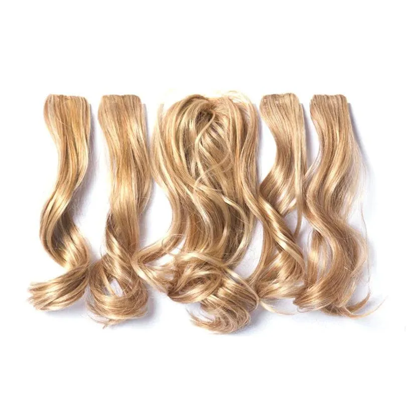 Accessories_Toni Brattin_Wigs 5Pc Curl Ext W Top Set Hairpiece by Toni Brattin | Heat Friendly Synthetic