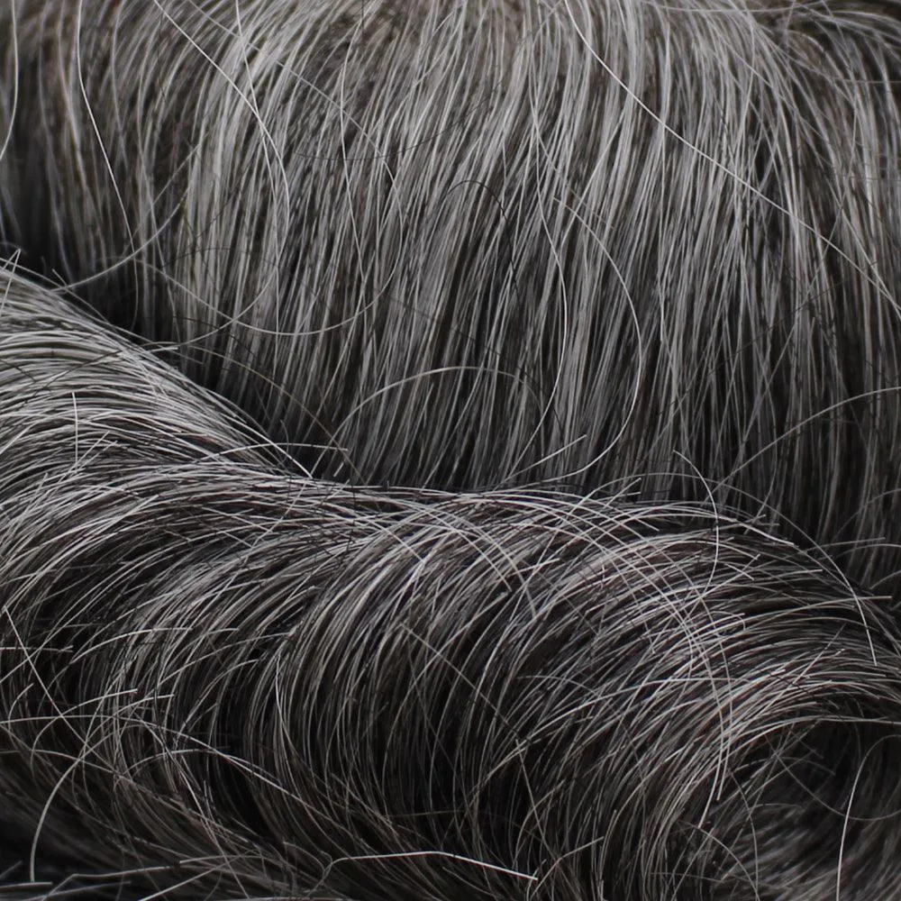 Accessories_Wigpro Collection_Wigs 401 Men's System H by WIGPRO: Mono-top Human Hair Topper