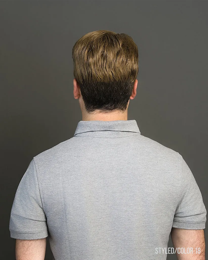 Accessories_Wigpro Collection_Wigs 404 Nanoskin Free Style Mens Human Hair Topper by WIGPRO