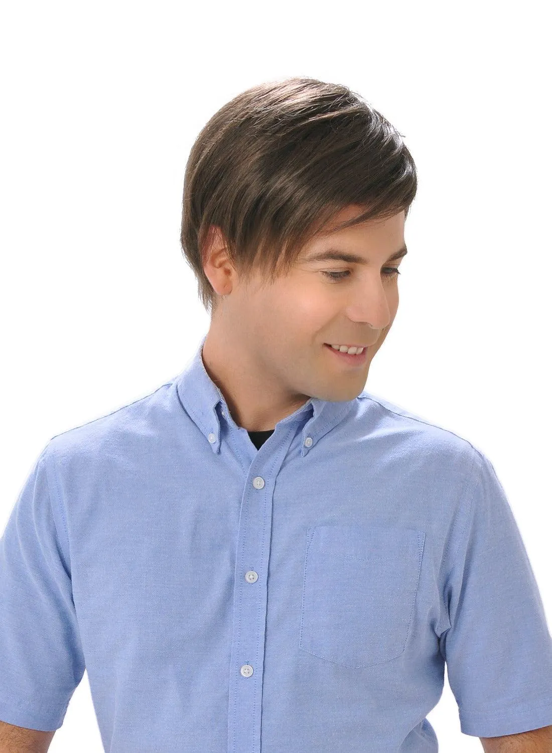 Accessories_Wigpro Collection_Wigs 404 Nanoskin Free Style Mens Human Hair Topper by WIGPRO