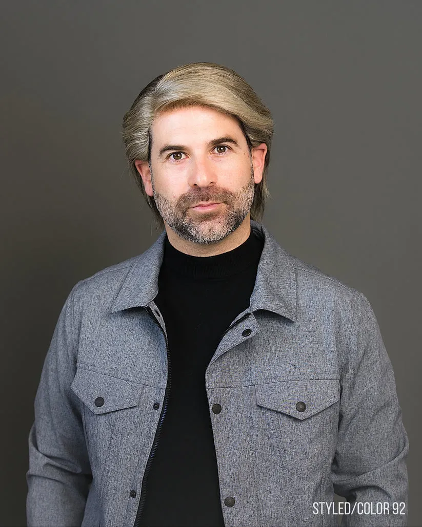 Accessories_Wigpro Collection_Wigs 421 Apollo by WIGPRO: Mens Human Hair Wig