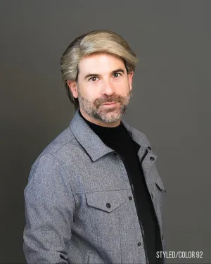 Accessories_Wigpro Collection_Wigs 421 Apollo by WIGPRO: Mens Human Hair Wig