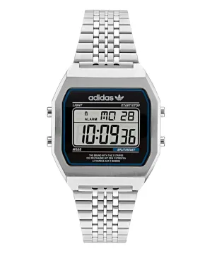 Adidas Unisex Digital Two Stainless Steel Watch AOST22072