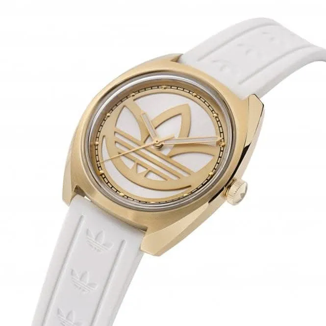 Adidas Unisex Edition One Gold-Tone Watch AOFH23012