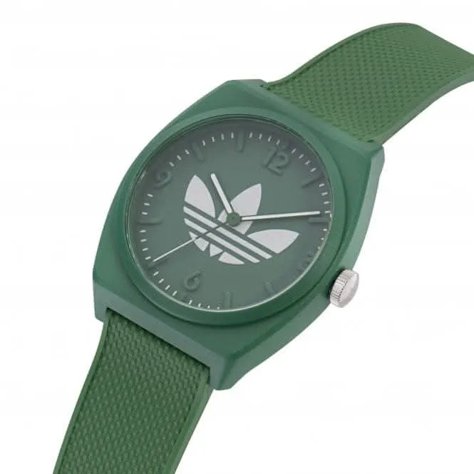 Adidas Unisex Project Two Green Watch AOST23050