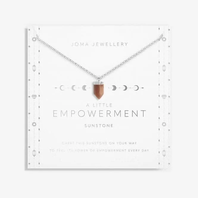 Affirmation Crystal A Little 'Empowerment' Necklace 5679 Joma Jewellery