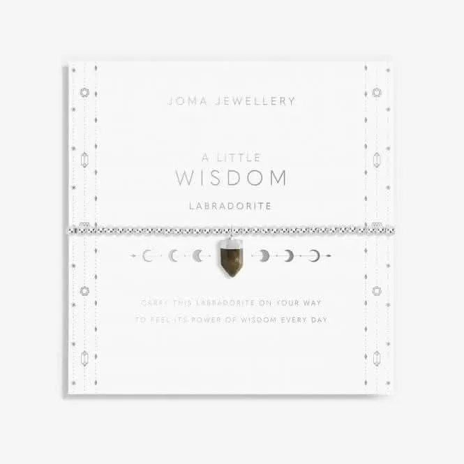 Affirmation Crystal A Little 'Wisdom' Bracelet 5677 Joma Jewellery