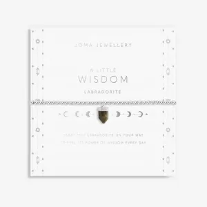 Affirmation Crystal A Little 'Wisdom' Bracelet 5677 Joma Jewellery