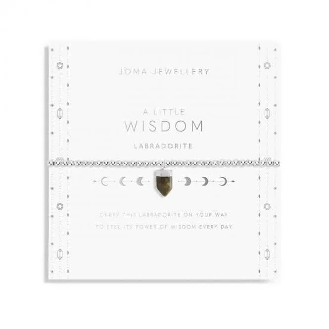 Affirmation Crystal A Little 'Wisdom' Bracelet 5677 Joma Jewellery