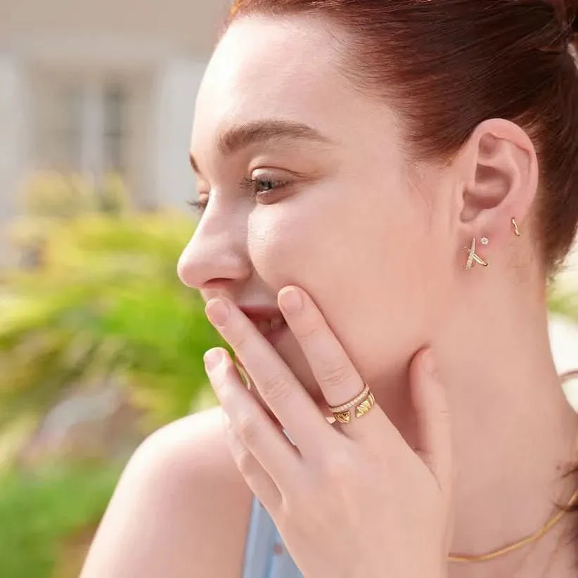 Ania Haie Gold Pavé Ring R057-01G Ania Haie Jewellery