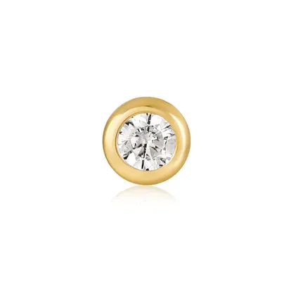 Ania Haie Jewellery Ear Edit - Sparkle Bezel Barbell Single Earrings - 2 colours
