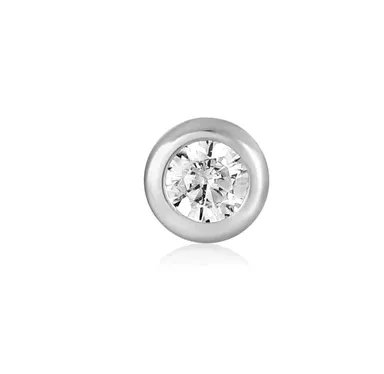 Ania Haie Jewellery Ear Edit - Sparkle Bezel Barbell Single Earrings - 2 colours