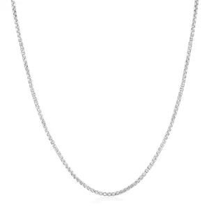 Ania Haie Silver Box Link Chain Necklace N060-05H Ania Haie Jewellery