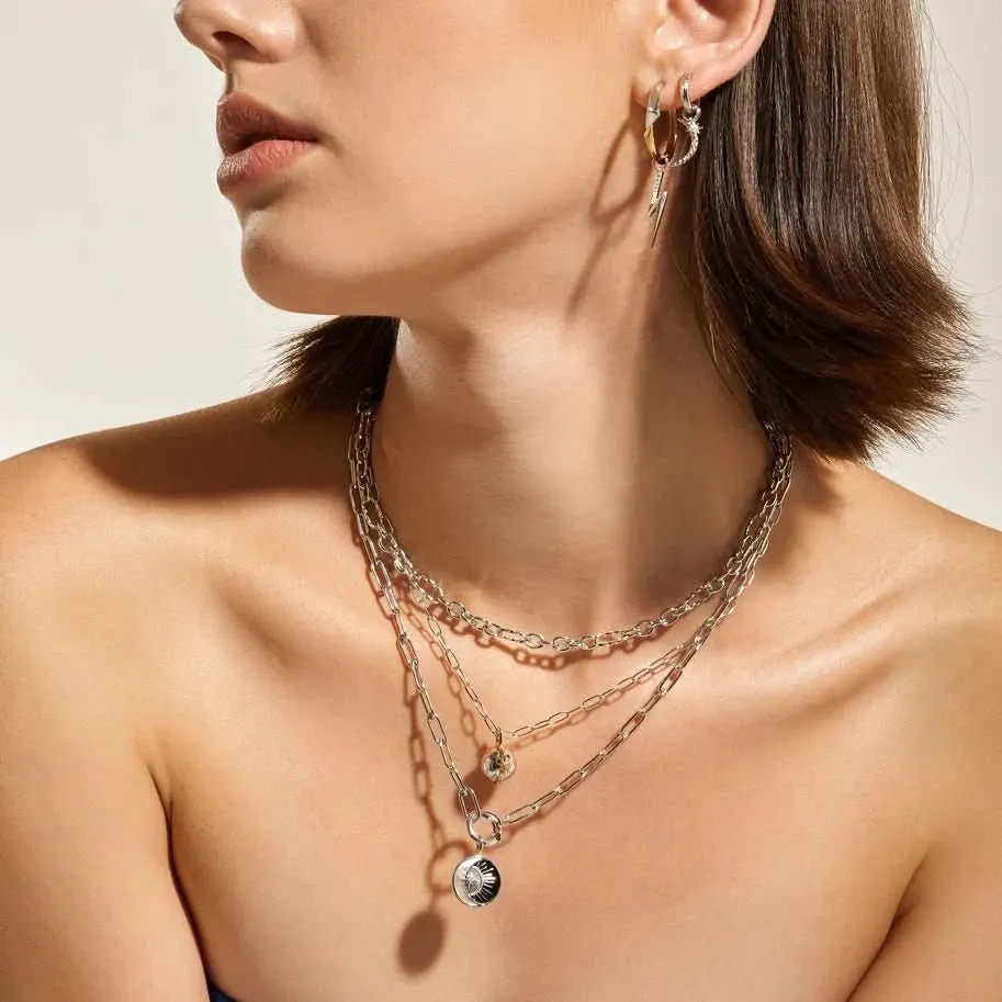 Ania Haie Silver Eclipse Charm NC048-24H Ania Haie Jewellery