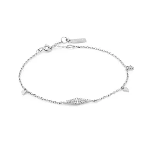 Ania Haie Silver Geometric Chain Bracelet B053-02H Ania Haie Jewellery