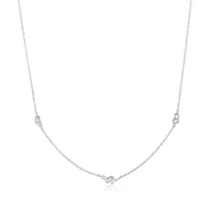 Ania Haie Silver Twisted Wave Chain Necklace N050-02H Ania Haie Jewellery