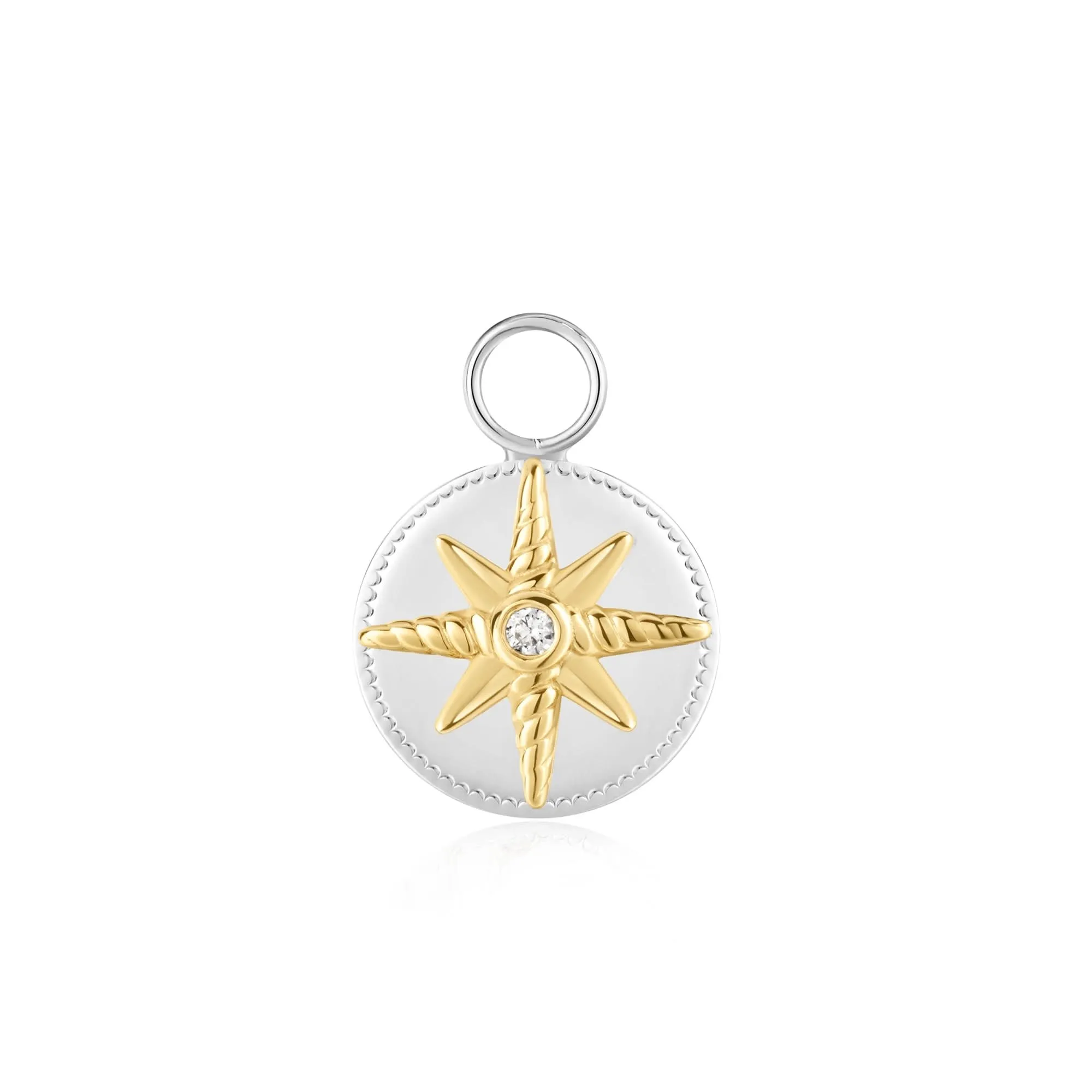 Ania Haie Two Tone Bright Sun Earring Charm EC060-06T Ania Haie Jewellery