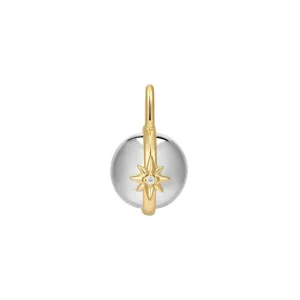 Ania Haie Two Tone Celestial Sphere Charm NC048-13T Ania Haie Jewellery