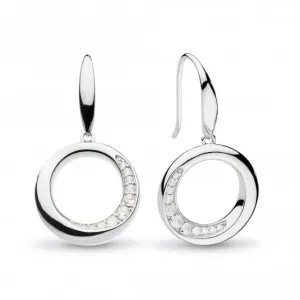 Bevel Cirque Cubic Zirconia Drop Earrings 5152CZ Kit Heath Jewelry And Accessories