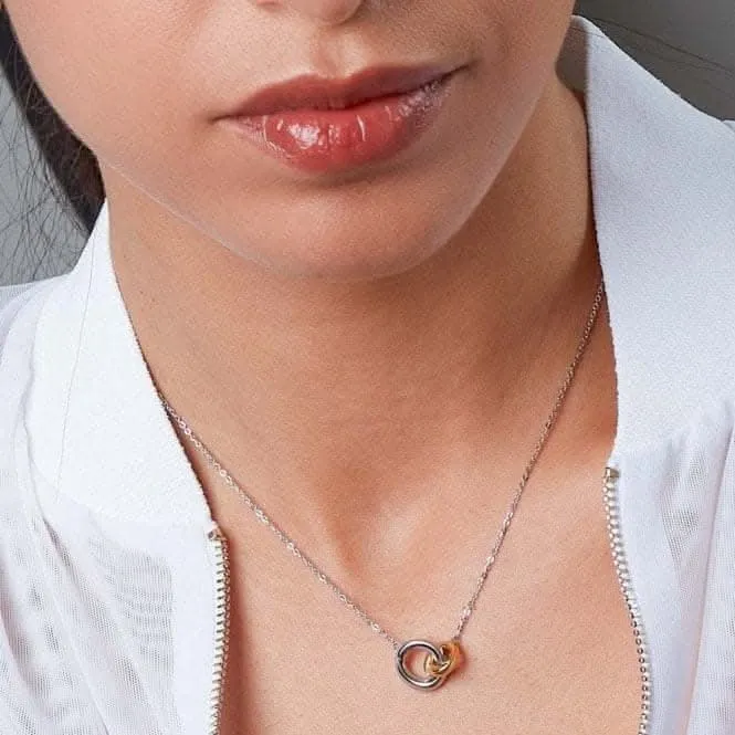 Bevel Cirque Link Golden Necklet 91885GRP Kit Heath Jewelry And Accessories