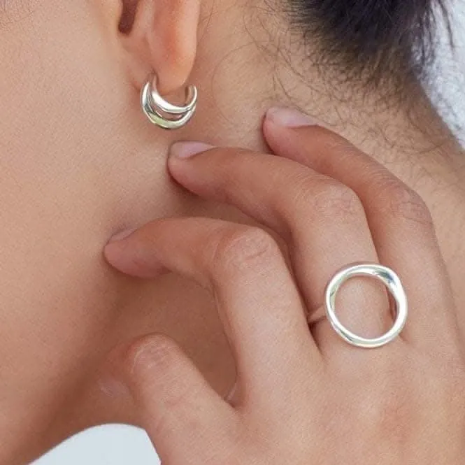Bevel Cirque Open Circle Ring 1176RP Kit Heath Jewelry And Accessories