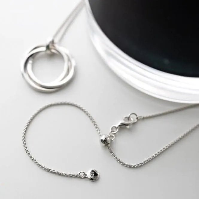 Bevel Trilogy Grande Link Slider Necklace 9170RP Kit Heath Jewelry And Accessories