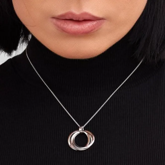 Bevel Trilogy Grande Link Slider Necklace 9170RP Kit Heath Jewelry And Accessories