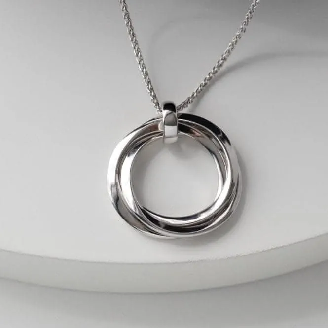 Bevel Trilogy Grande Link Slider Necklace 9170RP Kit Heath Jewelry And Accessories
