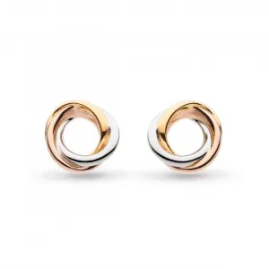 Bevel Trilogy Stud Earrings 4169GRG Kit Heath Jewelry And Accessories