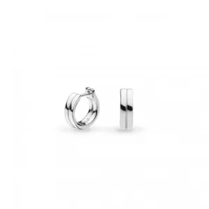 Bevel Unity Huggie Hoop Earrings 61171RP Kit Heath Jewelry And Accessories