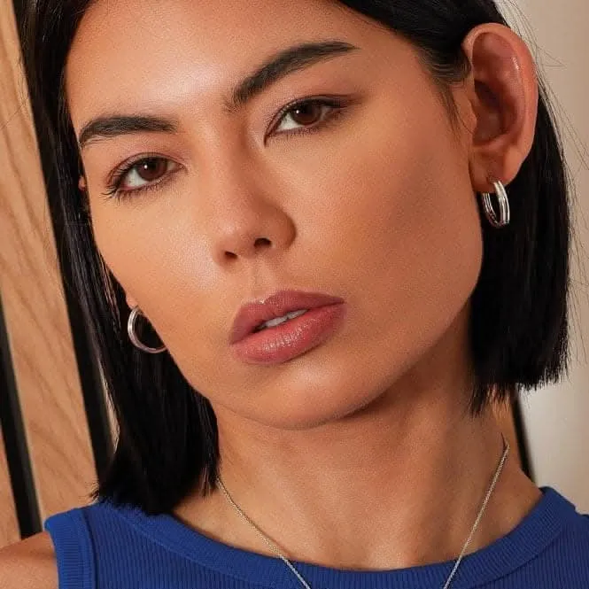 Bevel Unity Maxi Hoop Earrings 61175RP Kit Heath Jewelry And Accessories