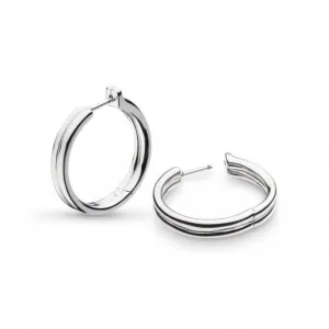 Bevel Unity Maxi Hoop Earrings 61175RP Kit Heath Jewelry And Accessories