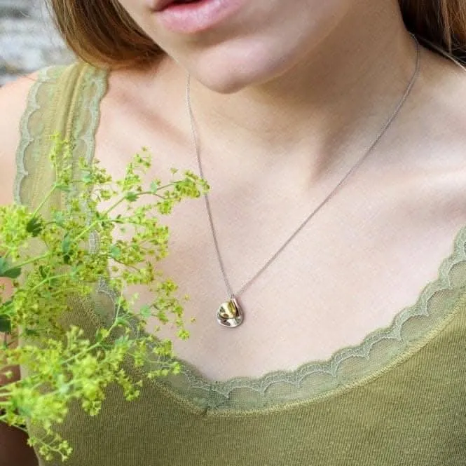 Blossom Enchanted Petal Golden Necklace 90356GRP Kit Heath Jewelry And Accessories