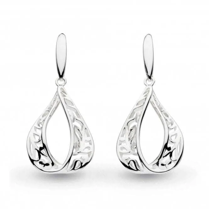 Blossom Flourish Loupe Drop Earrings 60013RP Kit Heath Jewelry And Accessories