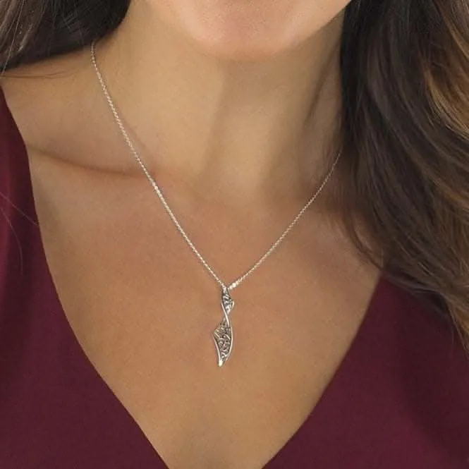 Blossom Flourish Twist Necklace 90015RP Kit Heath Jewelry And Accessories