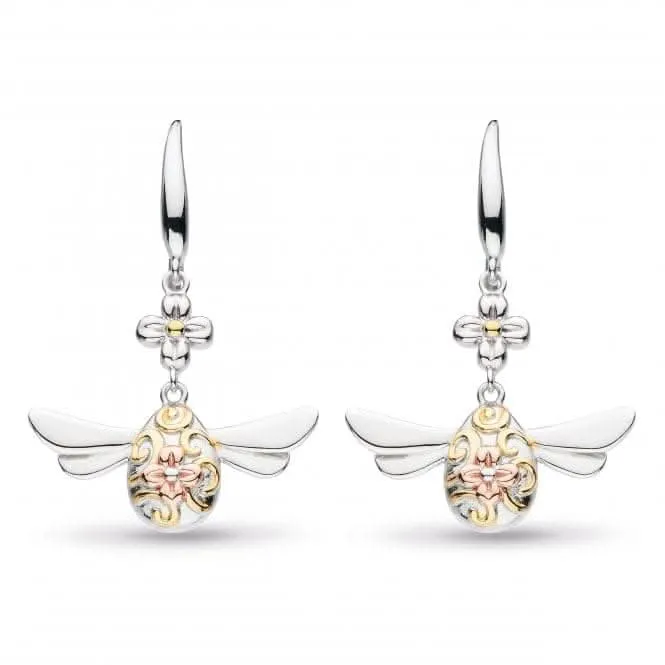 Blossom Flyte Queen Bee Drop Earrings 60342GRG Kit Heath Jewelry And Accessories