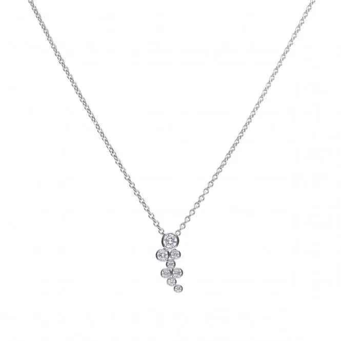 Bubble Cubic Zirconia Pendant P4782 Diamonfire Jewellery