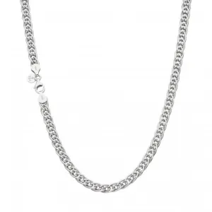 Chain Woven Link Rhodium Plated 17" Necklace 99905CH17 Kit Heath Jewelry And Accessories