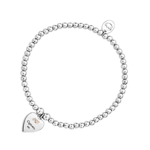 Clogau Jewellery Clogau Affinity Tree Of Life Insignia Heart Sterling Silver Bead Bracelet