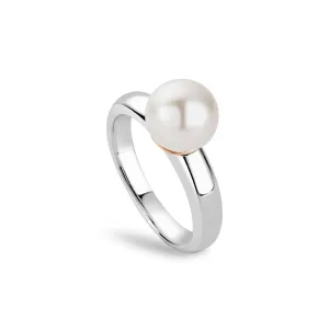Clogau Jewellery Clogau Beachcomber Sterling Silver Pearl Ring