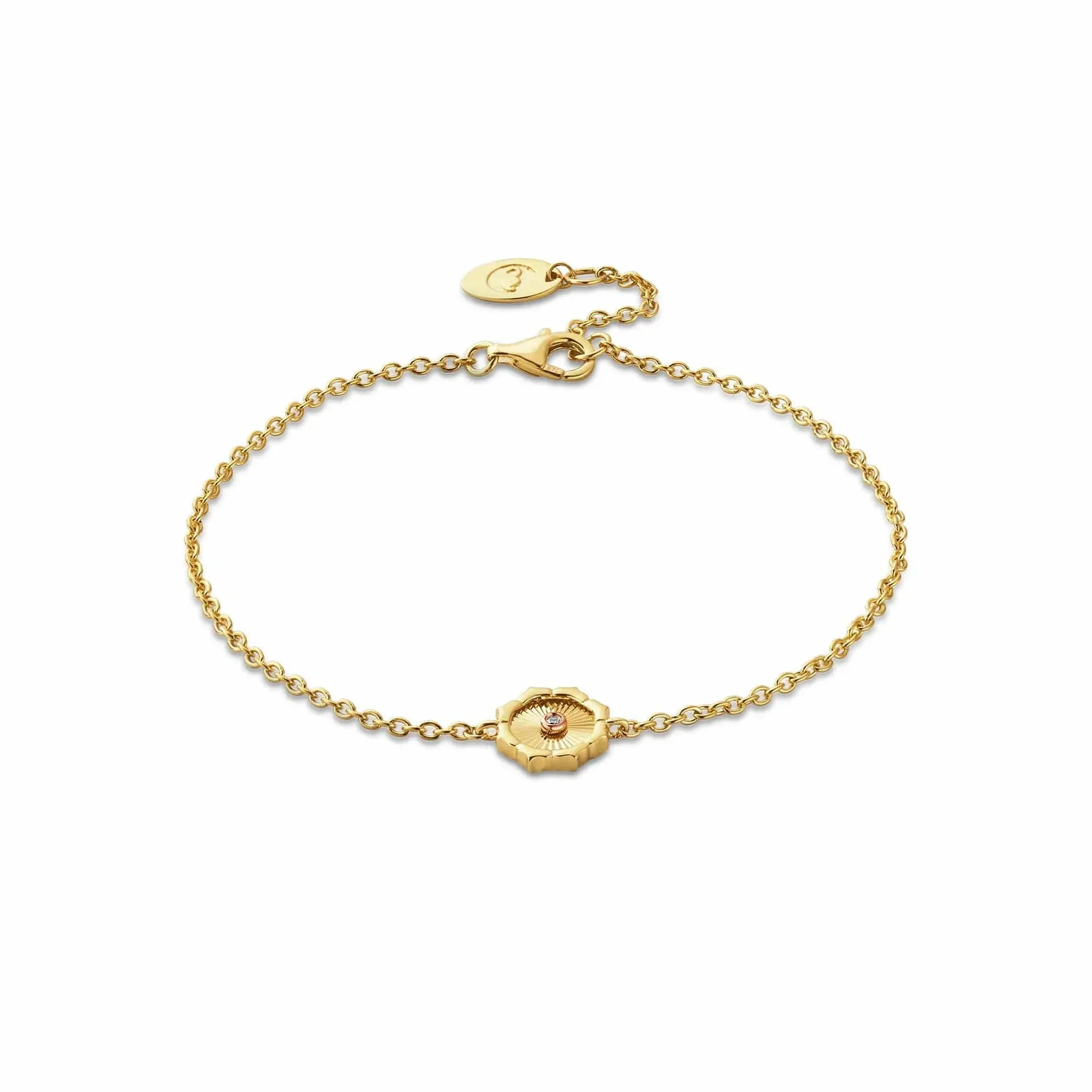 Clogau Jewellery Clogau Bore Da Gold Diamond Bracelet