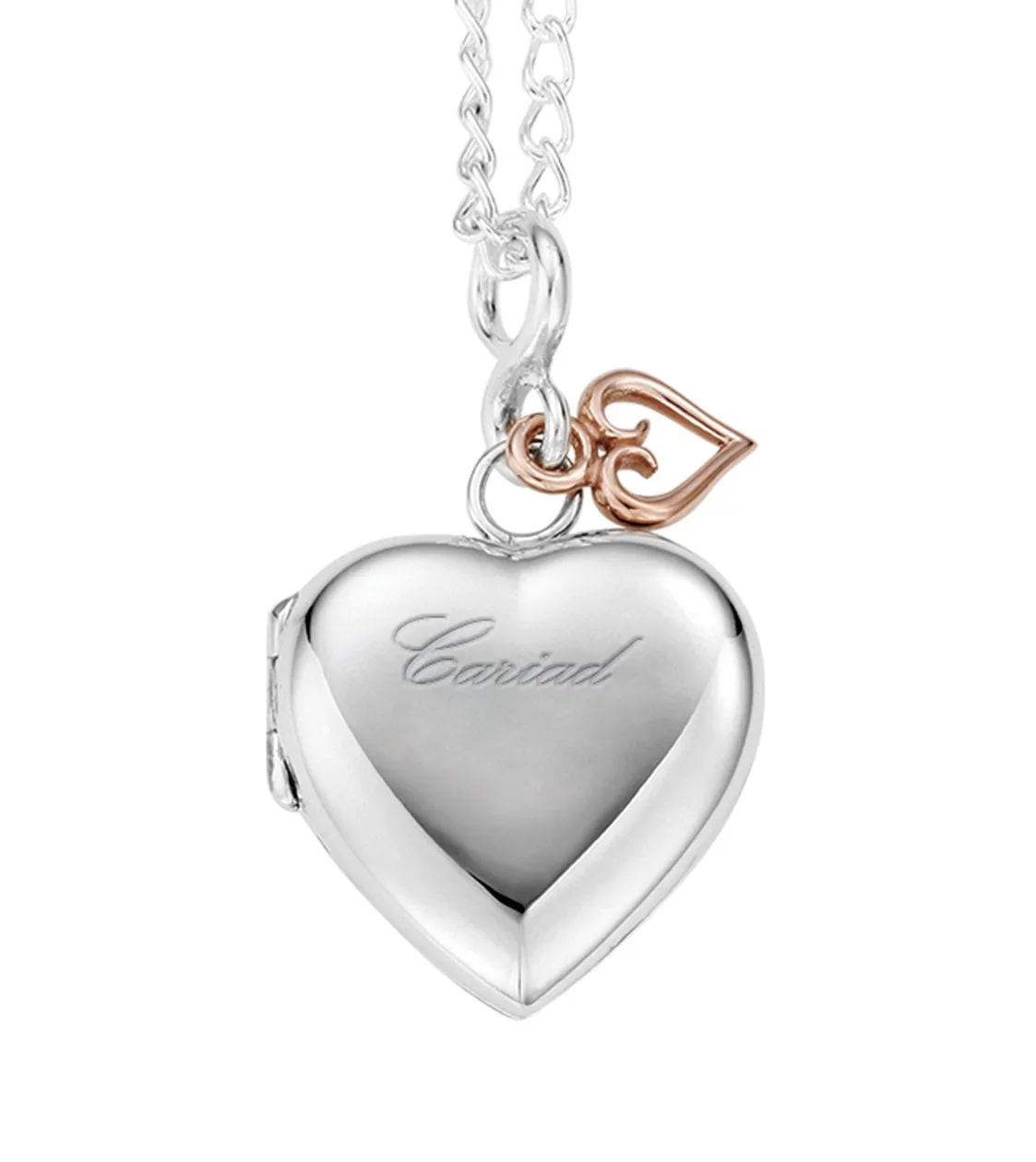 Clogau Jewellery Clogau Cariad Sterling Silver Heart Locket