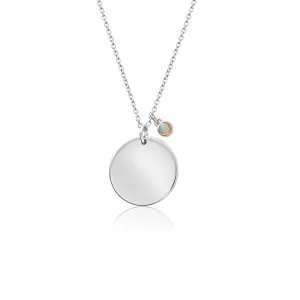 Clogau Jewellery Clogau Celebration June Sterling Silver Birthstone Pendant D